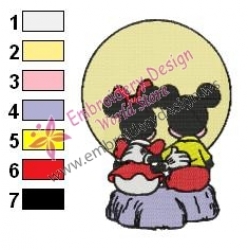Minnie Mouse Cartoon Embroidery 18